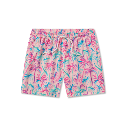 Electric Playa Lined Trunk - Coral