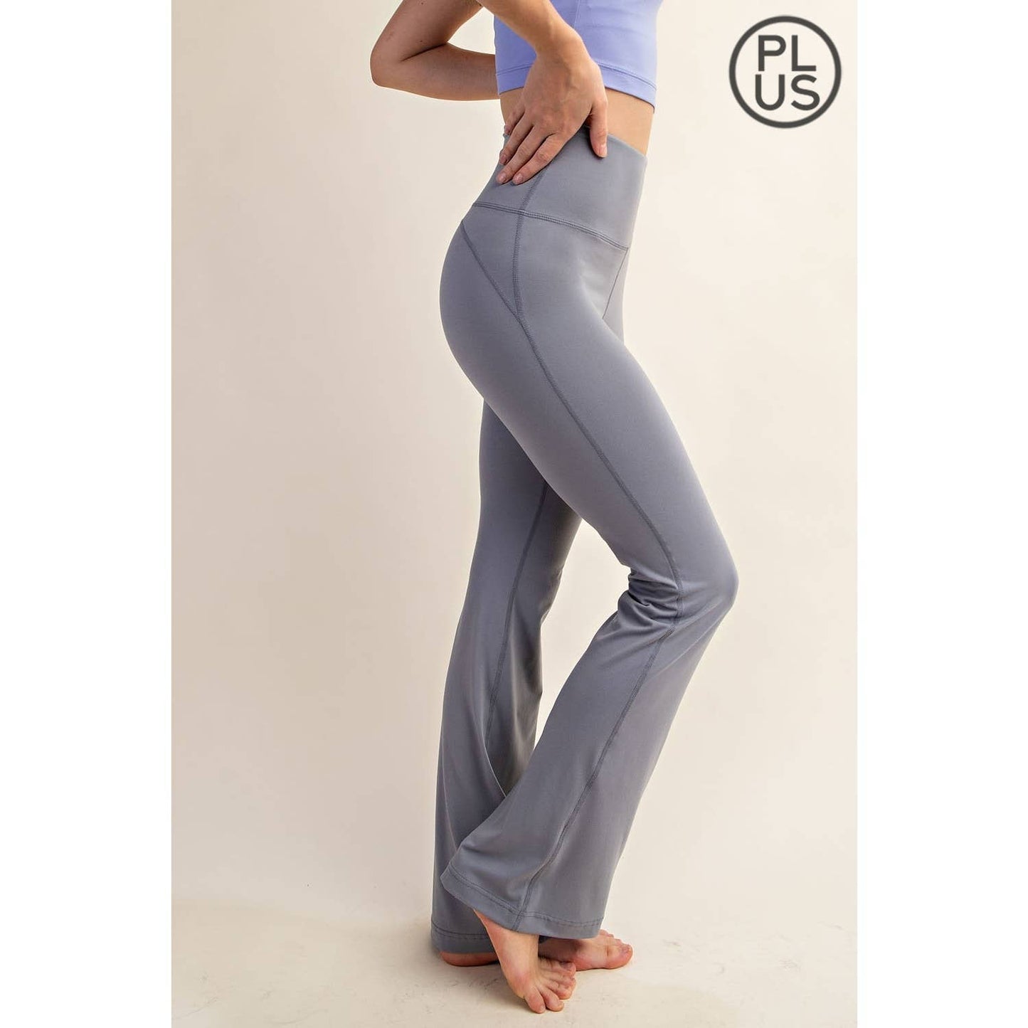 Rae Mode - PLUS SIZE FLARED YOGA PANTS