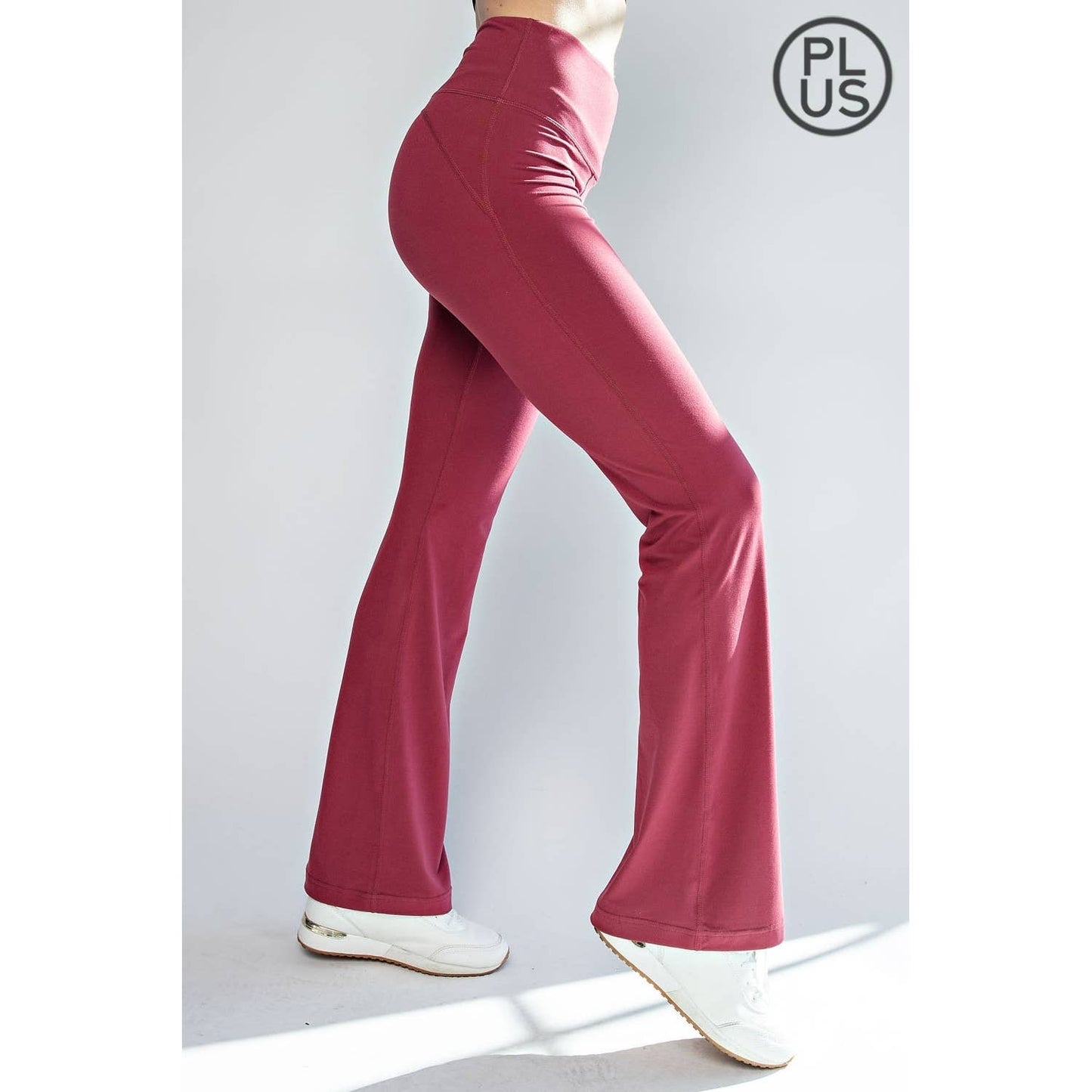 Rae Mode - PLUS SIZE FLARED YOGA PANTS