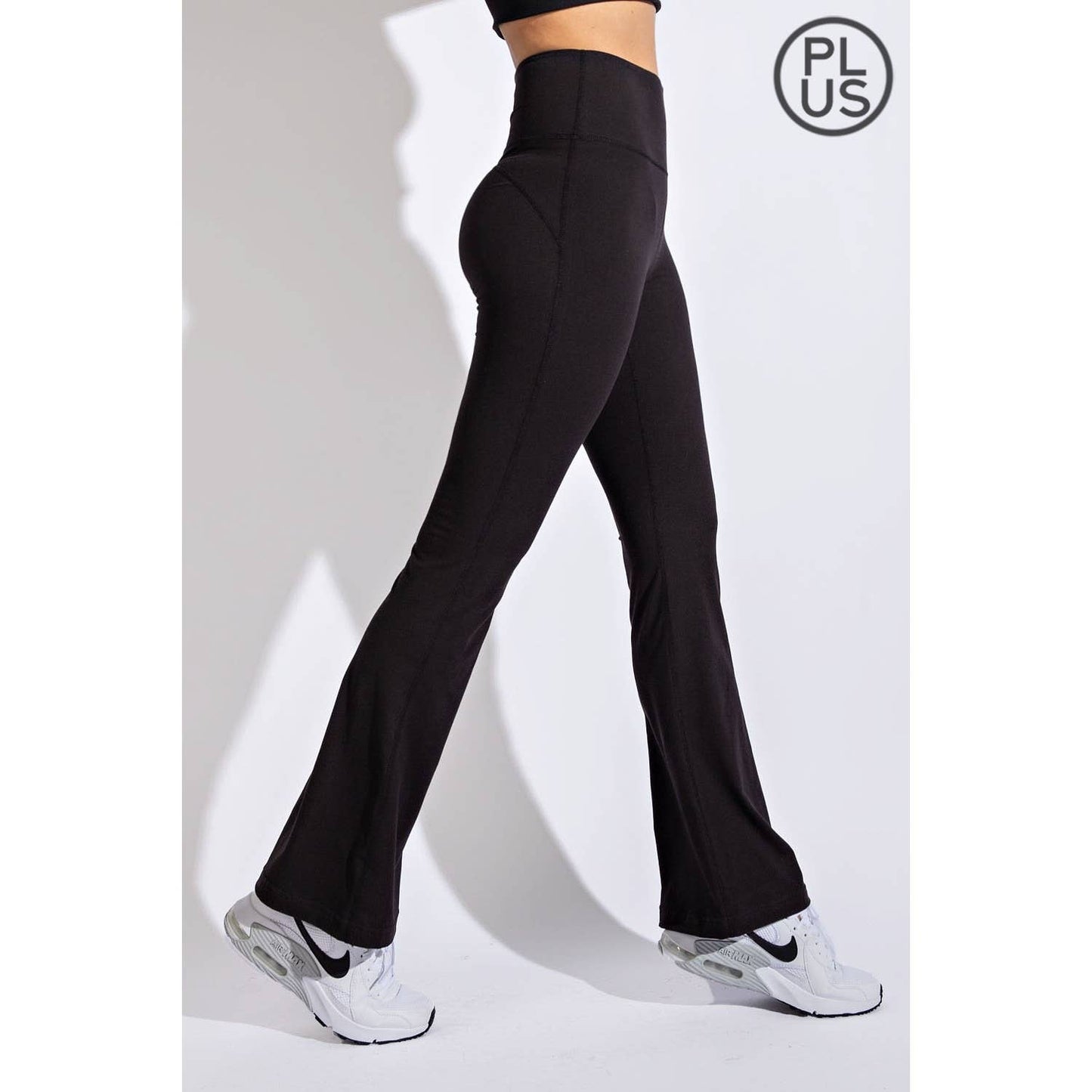 Rae Mode - PLUS SIZE FLARED YOGA PANTS