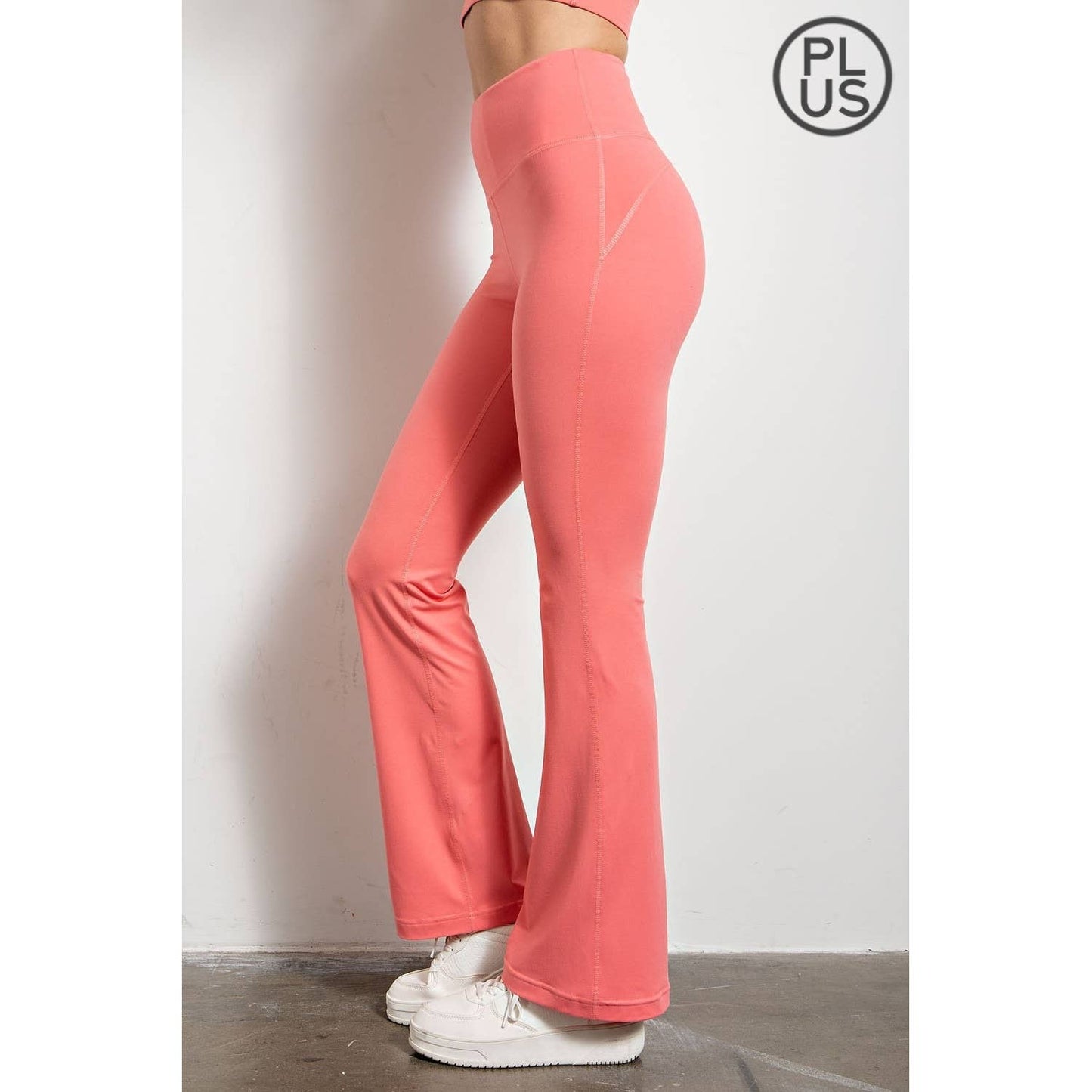 Rae Mode - PLUS SIZE FLARED YOGA PANTS