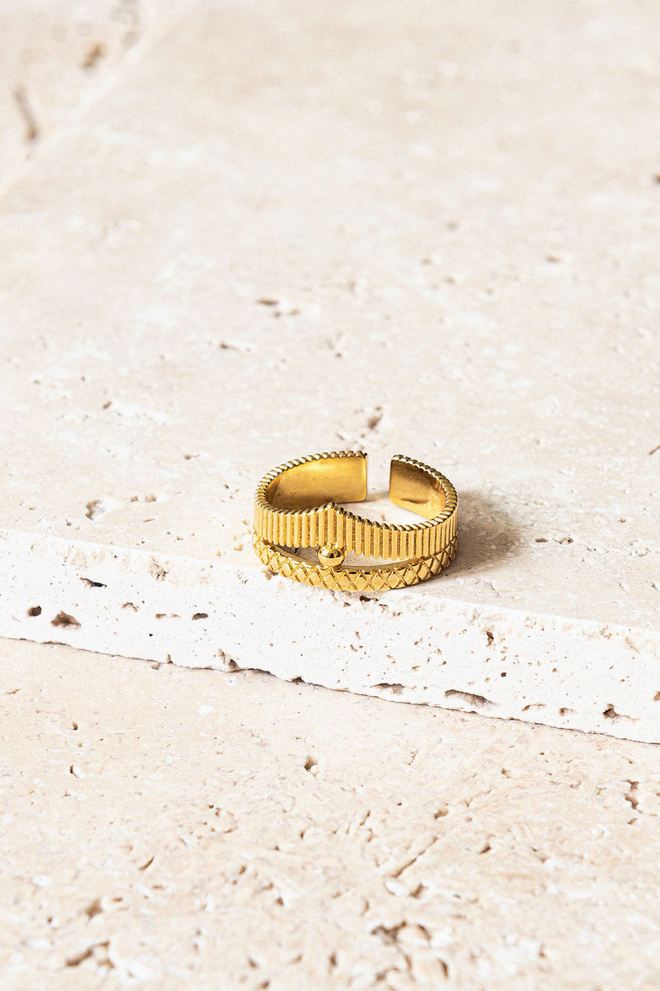 Bacci Theodora Gold Plated Ring