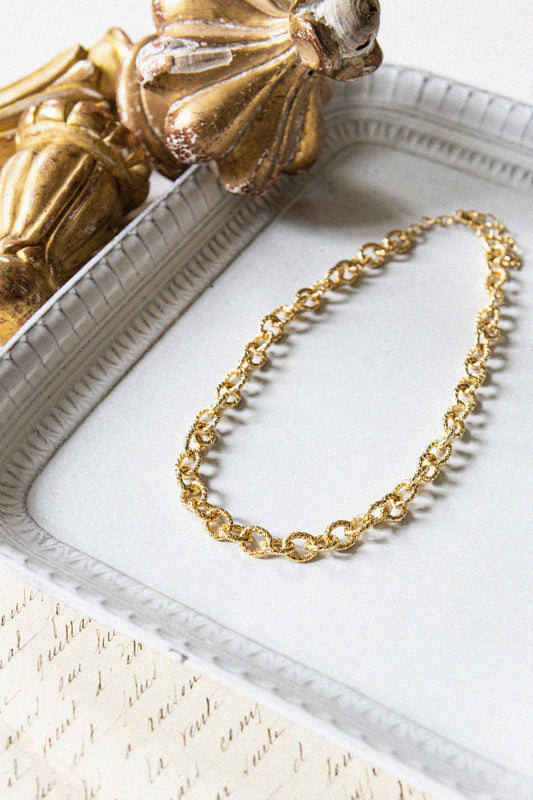 Bacci Ovato Gold Necklace