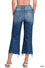 Zenana - Mid rise Straight Raw Hem Denim jeans