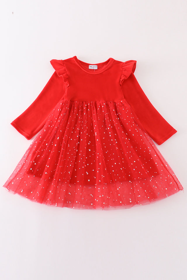 Velvet Tutu Girl Dress