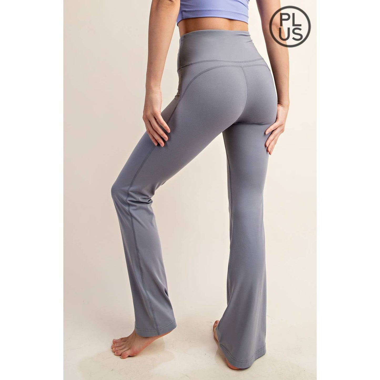 Rae Mode - PLUS SIZE FLARED YOGA PANTS