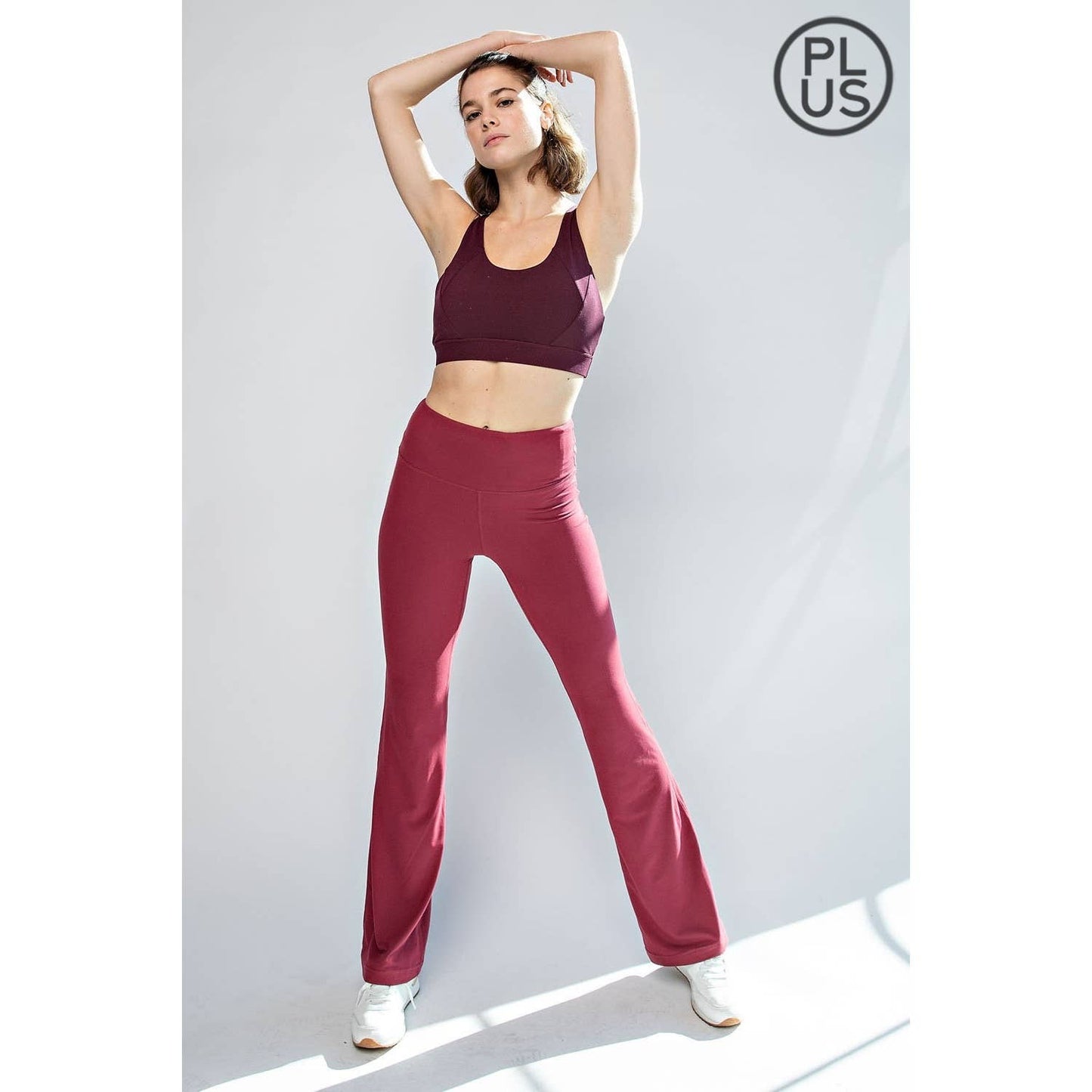 Rae Mode - PLUS SIZE FLARED YOGA PANTS