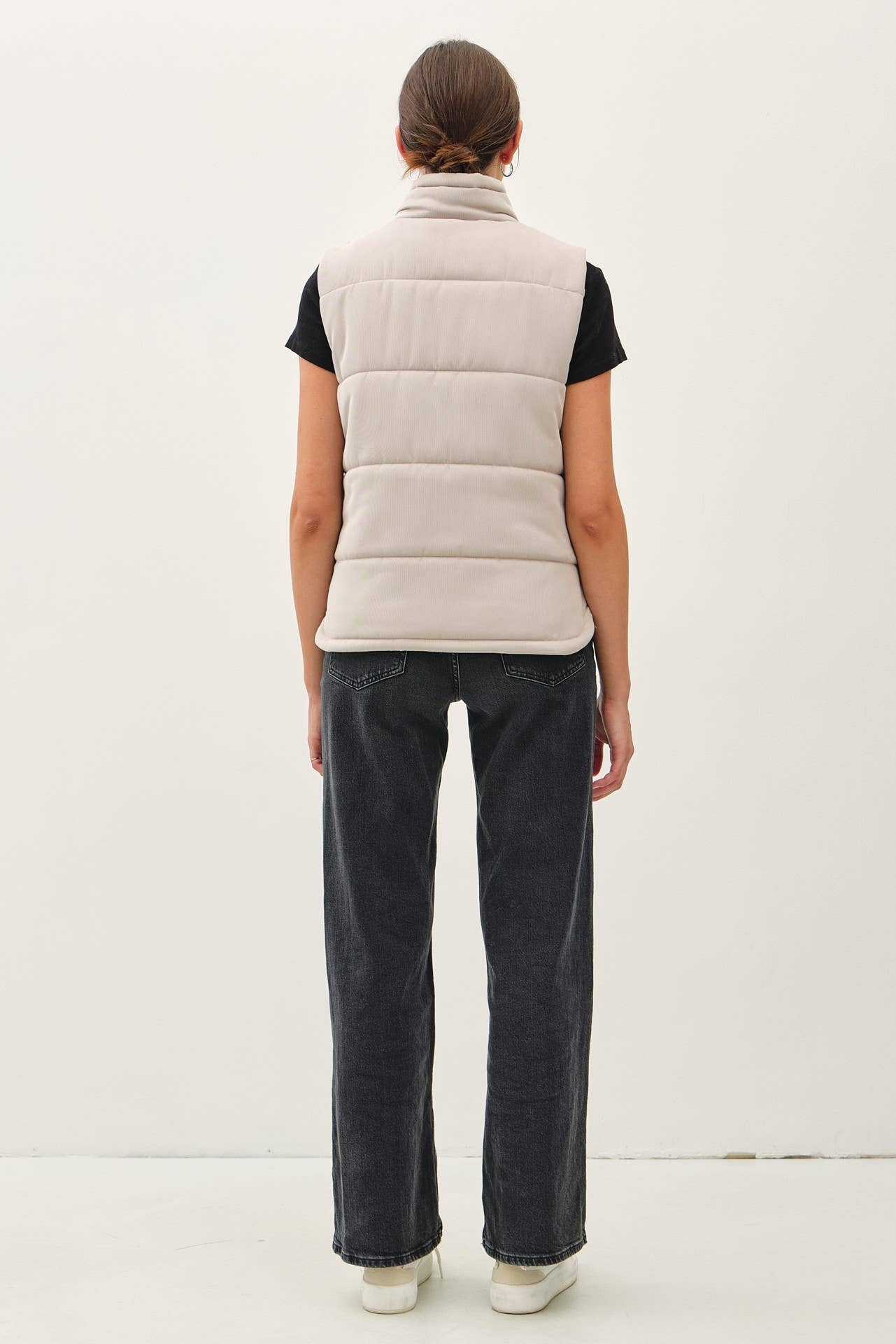 Be Cool - SUEDE-LIKE PUFFER VEST