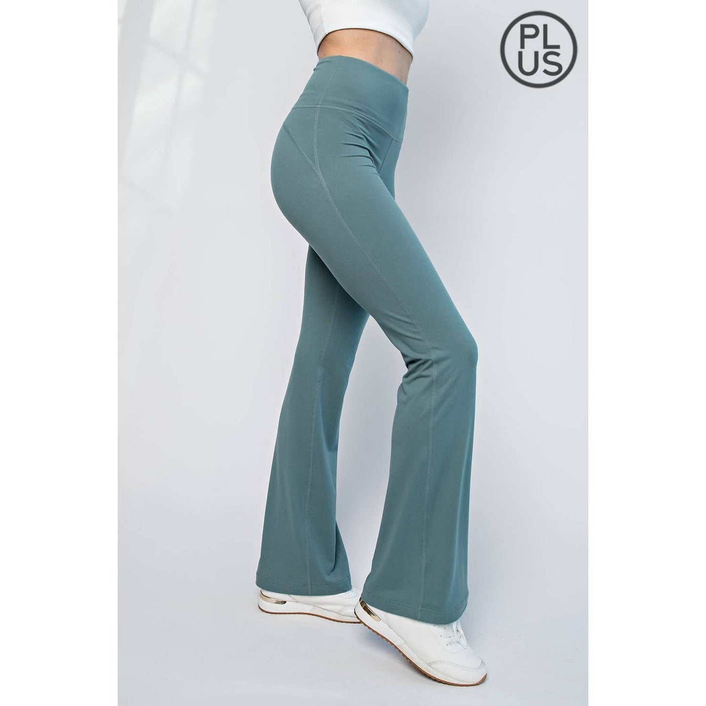 Rae Mode - PLUS SIZE FLARED YOGA PANTS