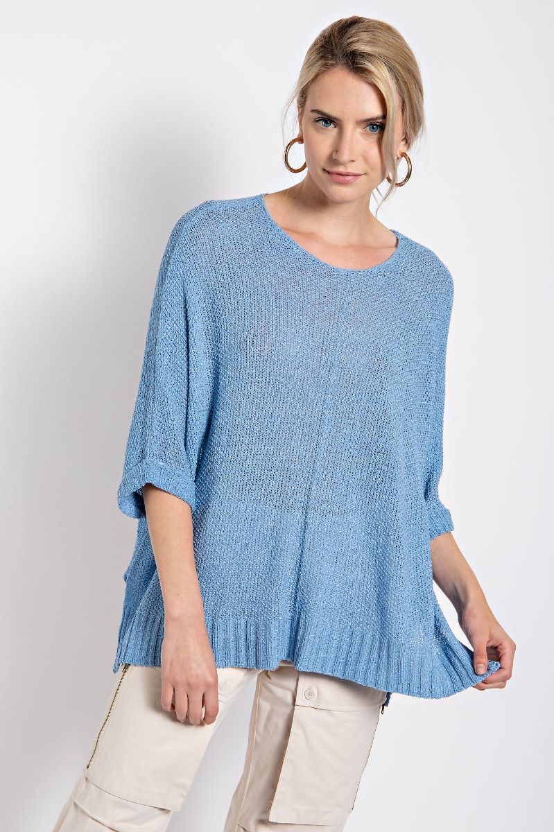 ITS A BREEZE SWEATER KNIT TOP SPRING