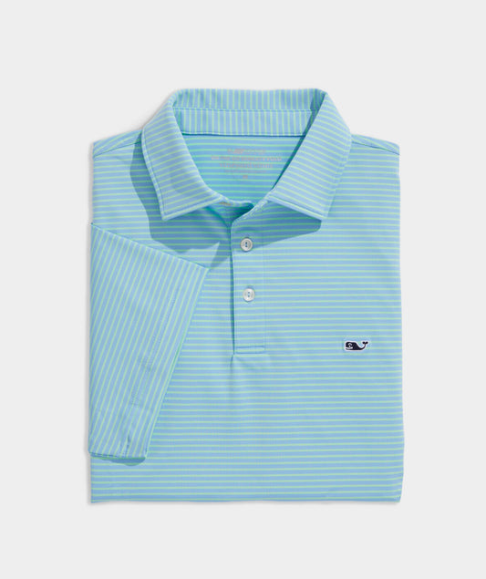 Shop Boston Red Sox Bradley Stripe Sankaty Polo at vineyard vines